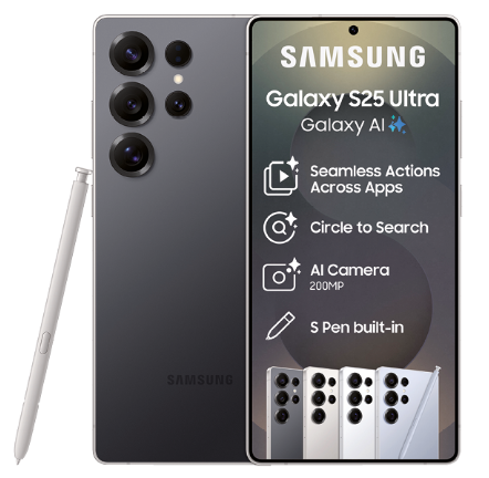 Samsung Galaxy S25 Ultra 512GB Dual Sim - Titanium Black