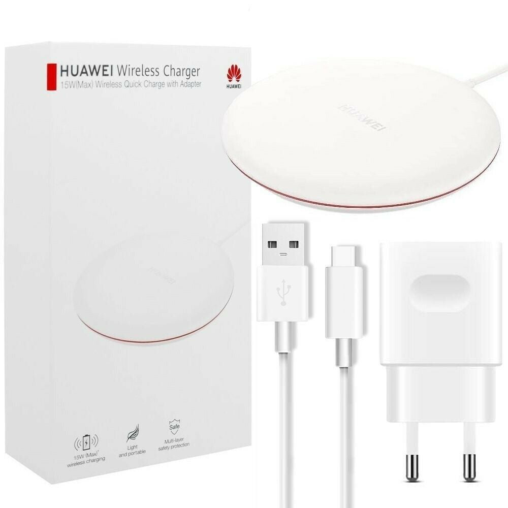 HUAWEI 15W(Max) Wireless Quick Charger with Adapter (PO)