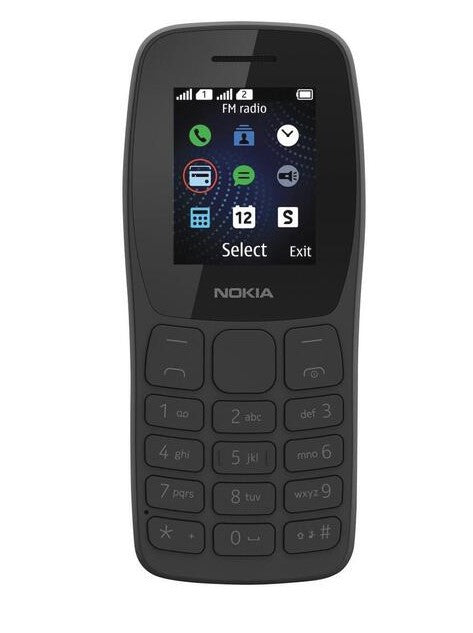 NOKIA 105 AE CHARCOAL Dual Sim