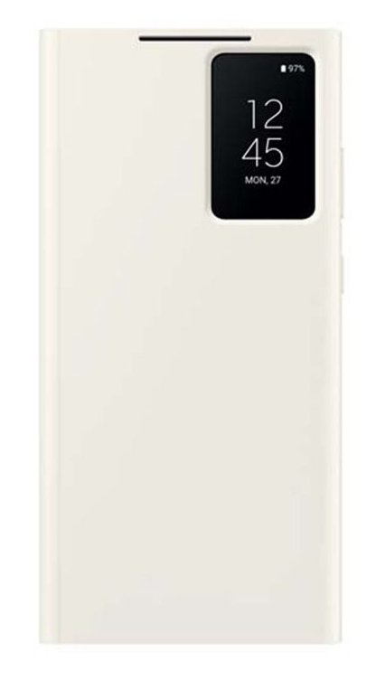 Samsung Original Smart View Wallet Case For Samsung S23 Ultra - White (Open Stock)