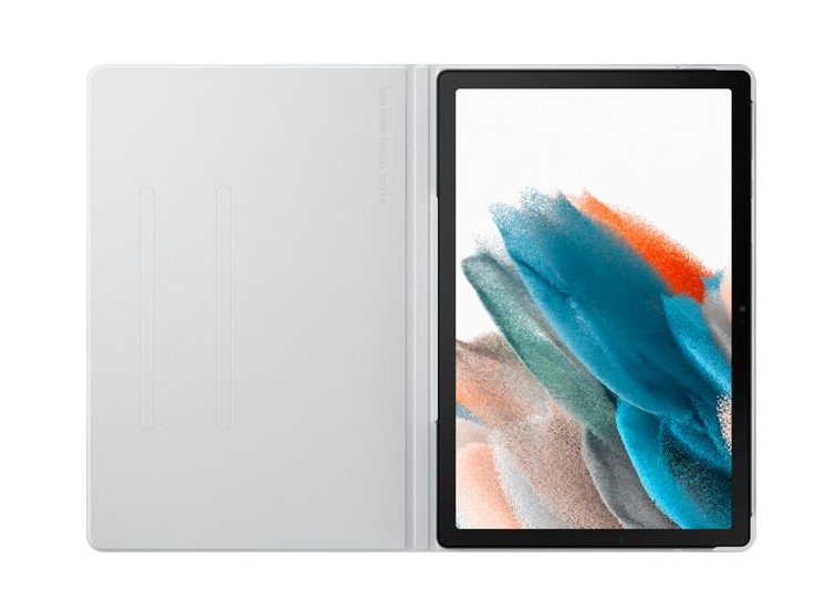 Samsung Original Book Cover For Galaxy Tab A8 - Silver