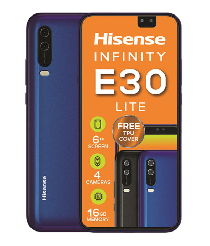 Hisense E30 Lite 16GB Dual Sim - Blue