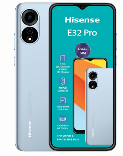 Hisense E32 Pro 32GB Dual Sim - Blue