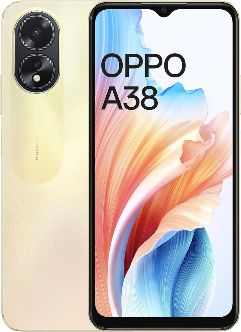 OPPO A38 128GB  Dual Sim - Glowing Gold