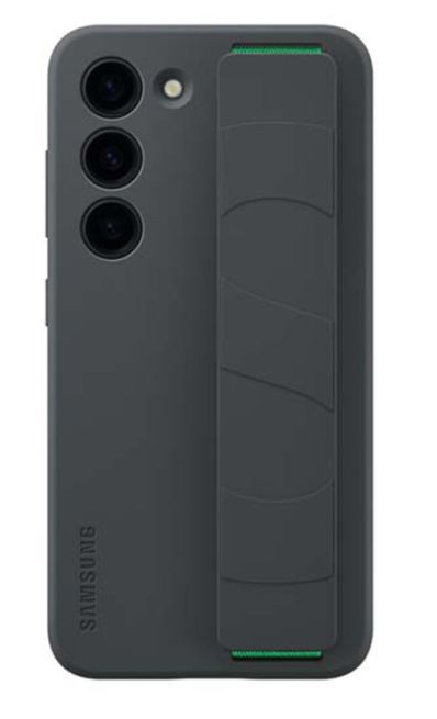 Samsung Original Silicone Grip Case For Samsung Galaxy S23 - Black (Open Box)