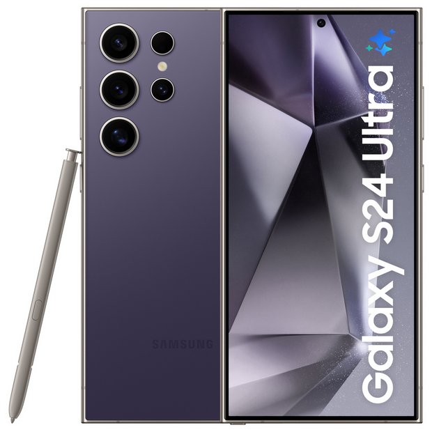 Samsung Galaxy S24 Ultra 5G 256GB Dual Sim - Titanium Violet