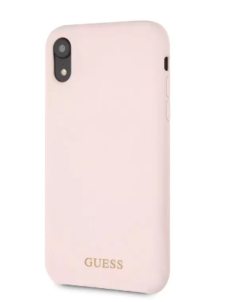 GUESS HARD CASE FOR IPHONE XR-PINK