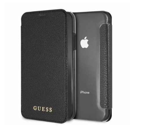 GUESS IPHONE X BOOKTYPR FOLIO COVER -BLACK