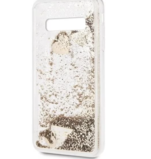 GUESS LIQUID GLITTER CASE FOR SAMSUNG GALAXY S10