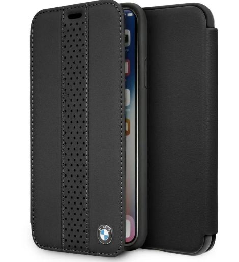 BMW IPHONE X/XS BOOKTYPE FOLIO-BLACK