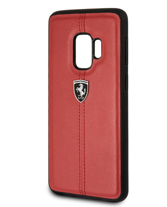 FERRARI SAMSUNG GALAXY S9 HARD CASE-RED