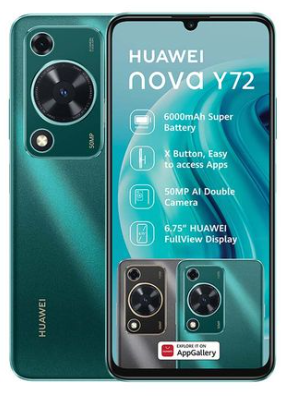 Huawei Nova Y72 128GB Dual Sim - Green