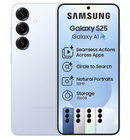 Samsung Galaxy S25 5G 256GB Dual Sim - Icy Blue