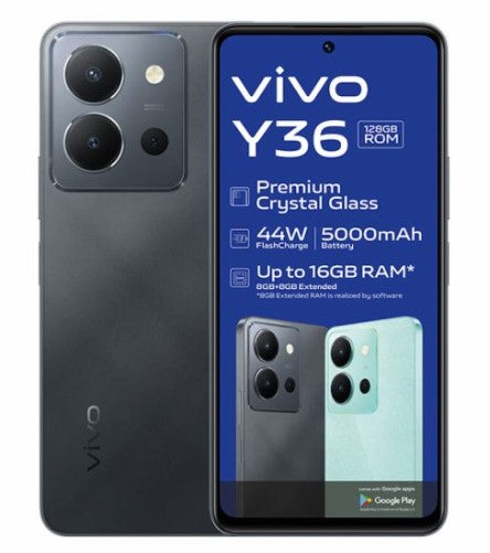 VIVO Y36 128GB Dual SIM - Black