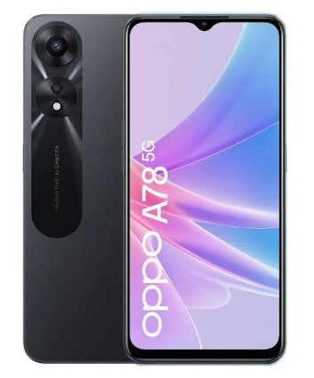 Oppo A78 5G 128GB Dual Sim -  Black