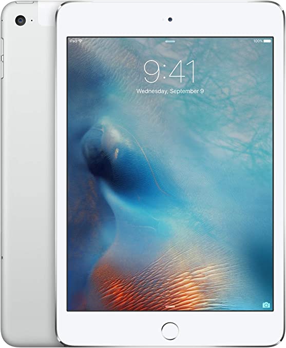 Apple iPad Mini 4 7.9" 128GB WiFi and Cellular - Silver