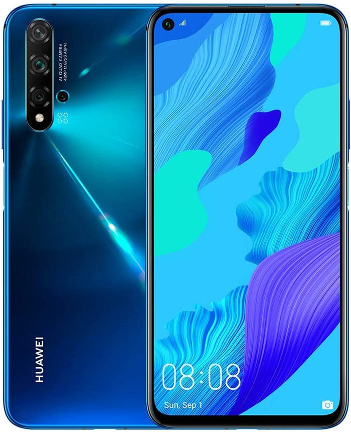 HUAWEI nova 5T スマートフォン ブルー 128GB/8GB Huawei Nova 5T 128GB Single Sim - Blue