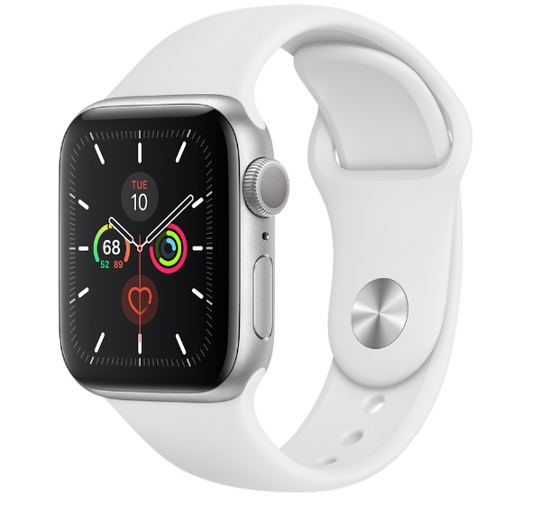 Apple Watch Series 4 44mm GPS Only, Silver Aluminum Case