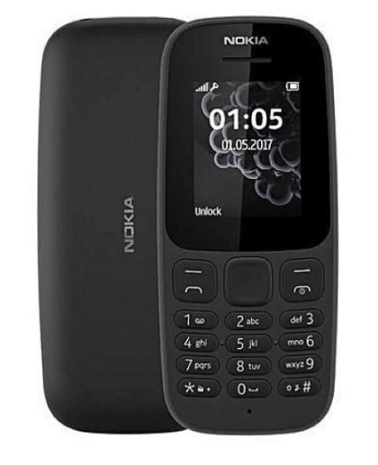 Nokia 105 Dual Sim - Black
